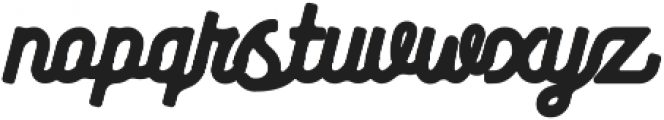 Huntsman SemiRounded-Bold ttf (700) Font LOWERCASE
