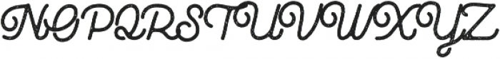 Huntsman Textured Regular ttf (400) Font UPPERCASE