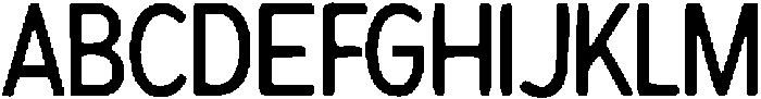Hupuxa ttf (400) Font UPPERCASE