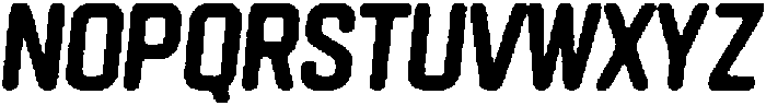 Hurdle Circular Angular Italic otf (400) Font UPPERCASE