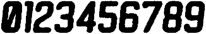 Hurdle Circular Eroded Italic otf (400) Font OTHER CHARS