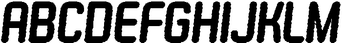 Hurdle Circular Inline Italic otf (400) FONT