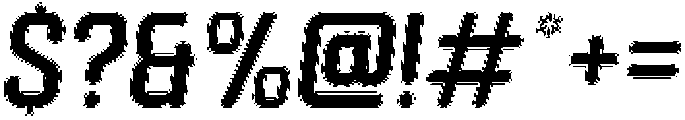 Hurdle Circular Rimmed Italic otf (400) Font OTHER CHARS