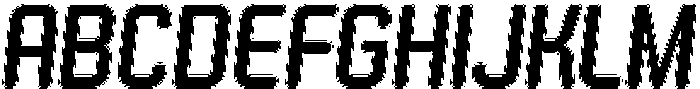 Hurdle Circular Rimmed Italic otf (400) FONT