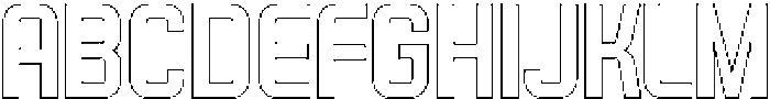 Hurdle Outline otf (400) FONT