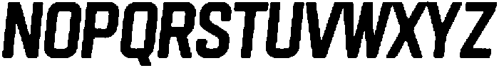 Hurdle Rough Italic otf (400) Font LOWERCASE