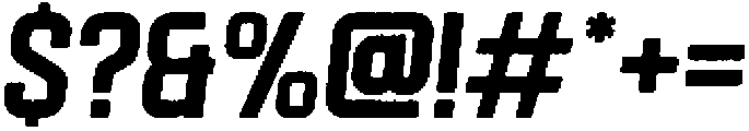 Hurdle Rounded Brush Italic otf (400) Font OTHER CHARS