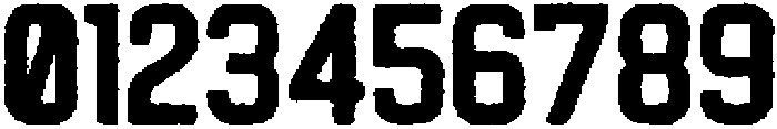 Hurdle Rounded Eroded otf (400) Font OTHER CHARS