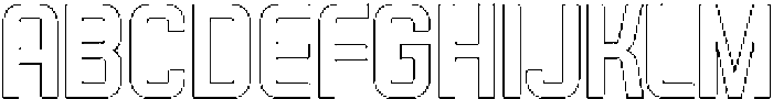 Hurdle Rounded Outline otf (400) FONT