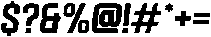 Hurdle Rounded Pencil Italic otf (400) Font OTHER CHARS