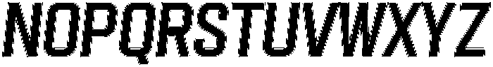Hurdle Rounded Rimmed Italic otf (400) Font LOWERCASE