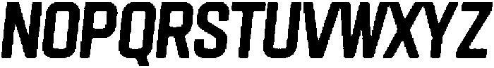 Hurdle Rounded Rough Italic otf (400) Font LOWERCASE