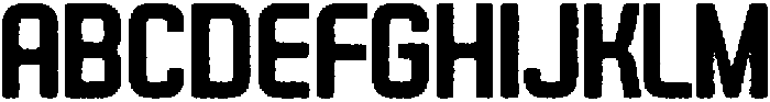 Hurdle Rounded Rough otf (400) FONT