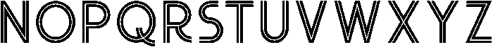 Hurley Outline otf (400) Font UPPERCASE