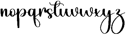 Husband Regular otf (400) Font LOWERCASE
