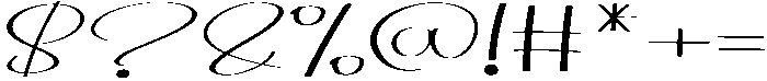 Husband Regular otf (400) Font OTHER CHARS