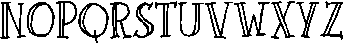 Husky otf (400) Font UPPERCASE