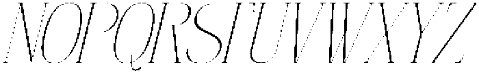 Hustasea Italic otf (400) Font UPPERCASE