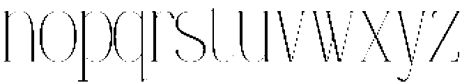 Hustasea otf (400) Font LOWERCASE