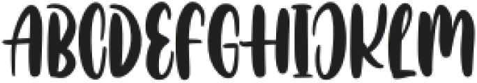 Hustcroft otf (400) Font UPPERCASE