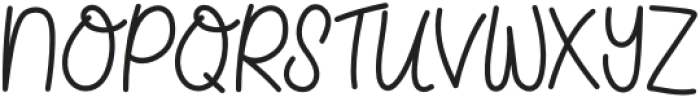 Husterican-Regular otf (400) Font UPPERCASE