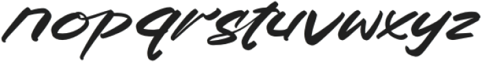 Hustle Graffiti Italic otf (400) Font LOWERCASE