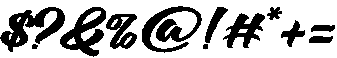 Hustle Kings otf (400) Font OTHER CHARS