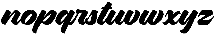 Hustle Kings otf (400) Font LOWERCASE