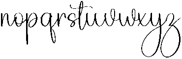 Hustle Regular otf (400) Font LOWERCASE
