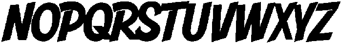 HustleMode-Regular otf (400) Font UPPERCASE