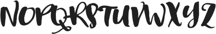 Hustora otf (400) Font UPPERCASE