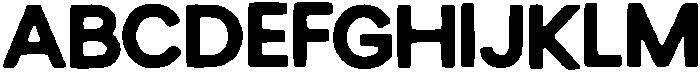 Huveze ttf (400) Font UPPERCASE
