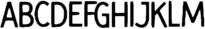 Huxa ttf (400) Font UPPERCASE