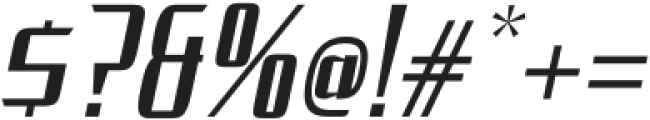 Huxley Max Light Italic otf (300) Font OTHER CHARS