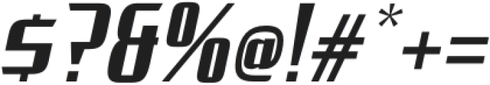 Huxley Max Medium Italic otf (500) Font OTHER CHARS