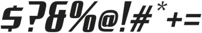 Huxley Max Semi Bold Italic otf (600) Font OTHER CHARS