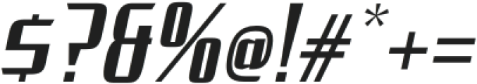 HuxleyMax-Italic otf (400) Font OTHER CHARS