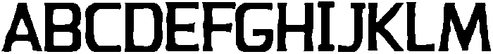 Huzaki ttf (400) Font UPPERCASE