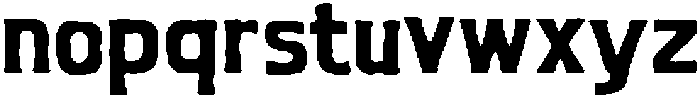 Huzaki ttf (400) Font LOWERCASE