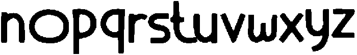 Huzera ttf (400) Font LOWERCASE