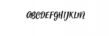 Hughoney.otf Font UPPERCASE