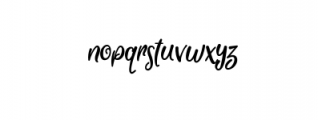 Hughoney.ttf Font LOWERCASE