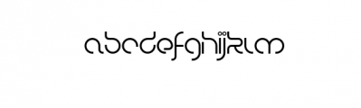 HulaHoop TrueType Font Font LOWERCASE