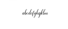 Humble Font LOWERCASE