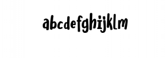 Humeira-Bold.ttf Font LOWERCASE