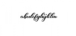 Hunkydory.ttf Font LOWERCASE