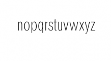 Hurst-Regular.otf Font LOWERCASE