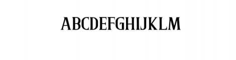 Husterdun Serif.otf Font UPPERCASE