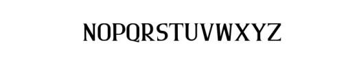 Husterdun Serif.otf Font UPPERCASE