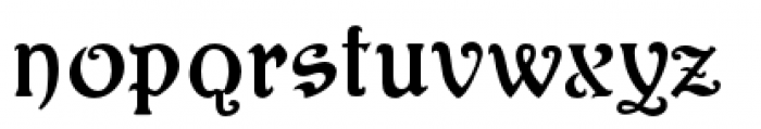 Huntsman Font LOWERCASE